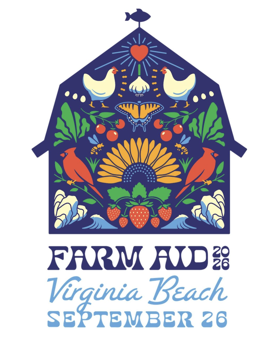 Farm Aid to Make Virginia Beach Debut with Willie Nelson, Neil Young and The Chrome Hearts, Dave Matthews, Plus More